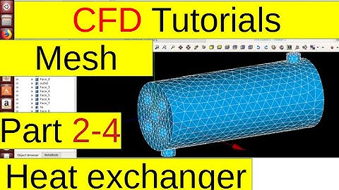 [CFD Tutorials] Heat exchanger (mesh, part2-4)