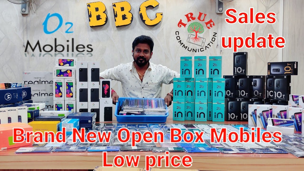 ⁣Brand New Open Box Mobiles | Low price | Sales update @TRUE COMMUNICATION