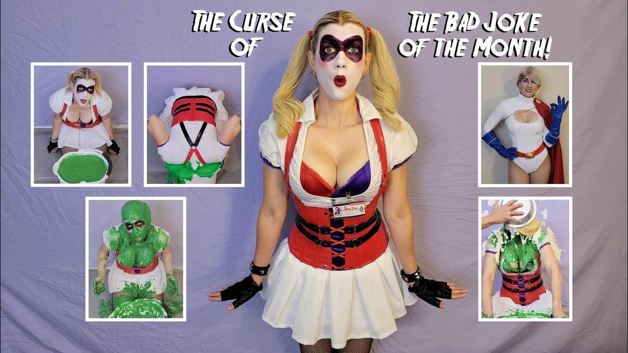 Now Available:  "The Curse of the Bad Joke of the Month: PowerGirl's Revenge!"