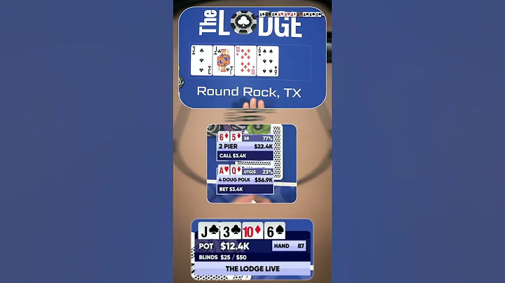 Doug Polk Goes ALL IN $69,200 Pot #shorts
