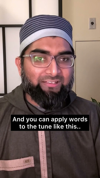 Explaining the concept of maqamat using a simple example. Full video on my channel