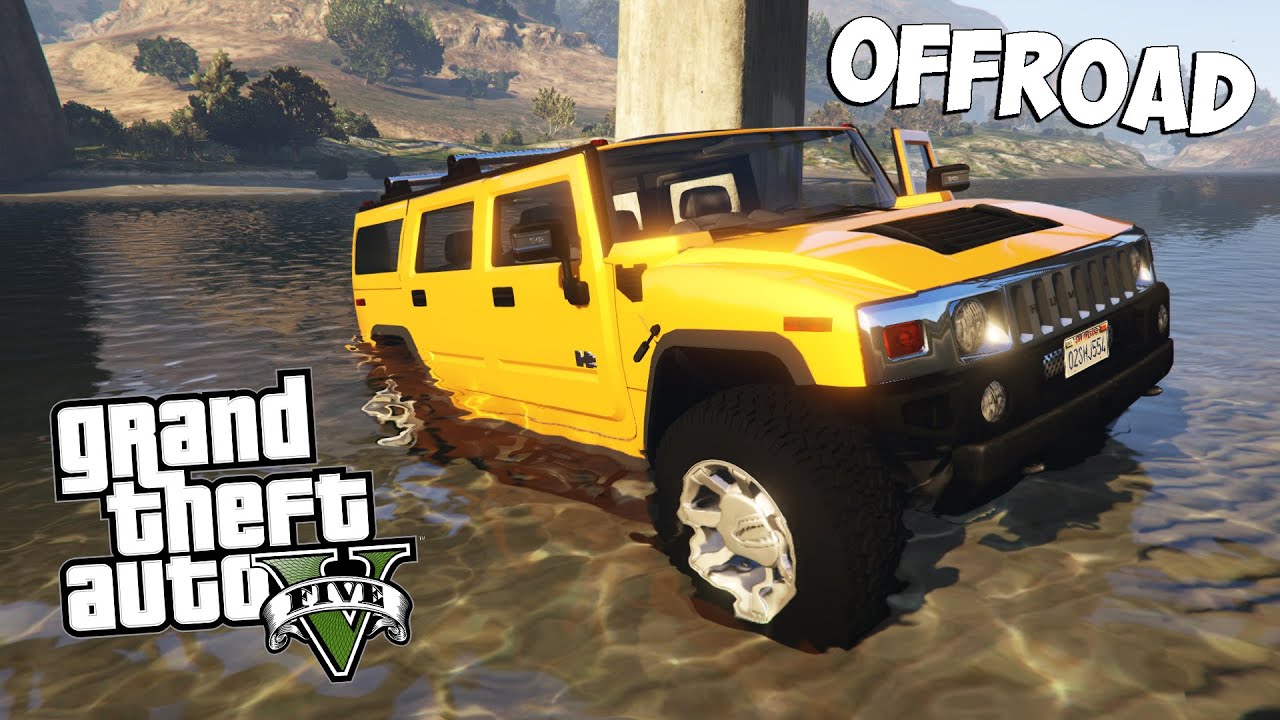 GTA 5 Mods : Hummer (БЕЗДОРОЖЬЕ) - YouTube
