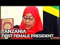 Tanzania swears in new president after sudden death of Magufuli