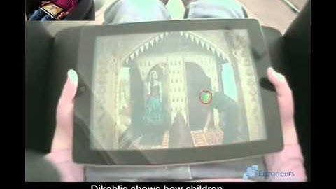 Ergoneers: Child Watching an Advertisement on a Tablet