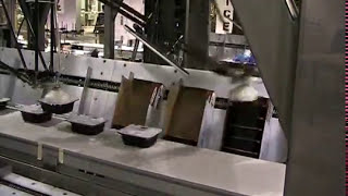 Retail-ready display tray loading