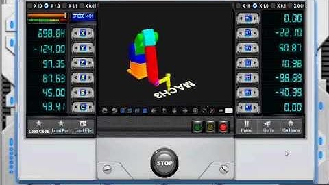 6 Axis Robot control by MACH3 (iGETRobot2Gcode)