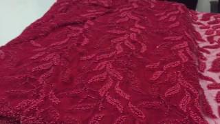 take picture for latest beaded handwork french lace for wedding screenshot 4