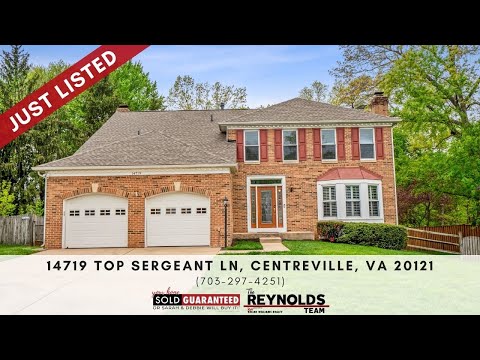 14719 Top Sergeant Lane, Centreville, VA home video tour