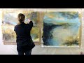 Best texture  layering techniques for large paintings  part 1 realistic and abstract art