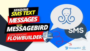 How to send SMS text messages with MessageBird inside Manychat flowbuilder automatically