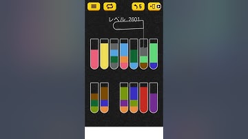【Water Sort Puzzle】 Level 2601
