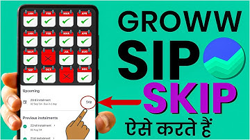 Groww Me SIP Skip Kaise Kare? Miss Mutual Fund SIP Investment Date in Groww