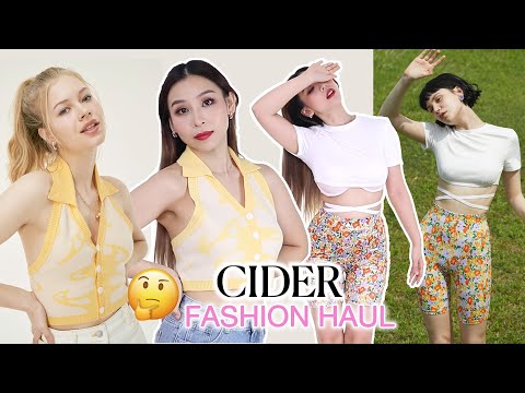 CIDER TRY-ON HAUL- is this for real? 🤔