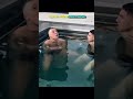 ❤️Réaction dans la piscine fraîche MBAPPÉ/NEYMAR/CR7 😁 #football #actufoot #shorts