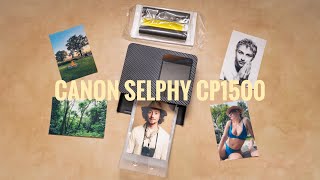 Canon Selphy CP1500 - A first look and thoughts