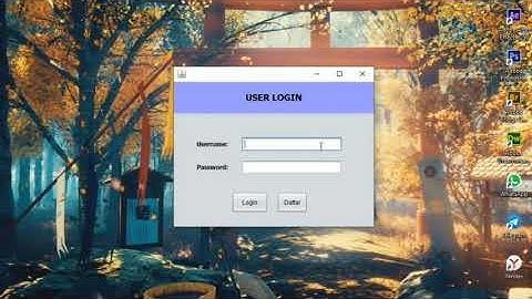 Aplikasi Pembelian Tiket Kereta API menggunakan Netbeans