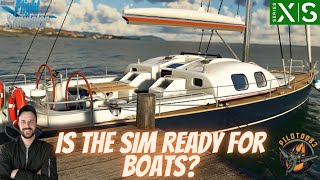 IS MSFS2020 READY FOR BOATS? REVIEW OF THE CRUSIER CLASS SAILBOAT BY RODRIGO MORAES | XBOX & PC screenshot 2