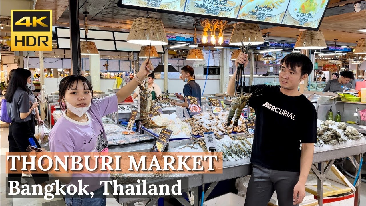 [BANGKOK] Thonburi Market Place (吞武里市场 トンブリ生鮮市場 톤부리 시장) "Cheap Seafood