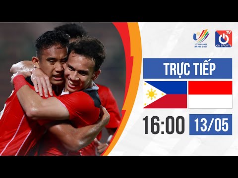 🔴 TRỰC TIẾP | U23 Philippines - U23 Indonesia l Bảng A - SEA Games 31