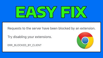 How To Fix NET::ERR_BLOCKED_BY_CLIENT Google Chrome Error