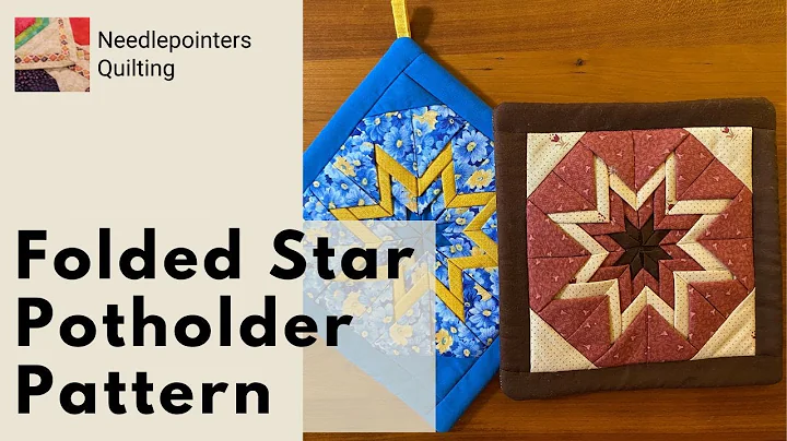 Folded Star Potholder Pattern