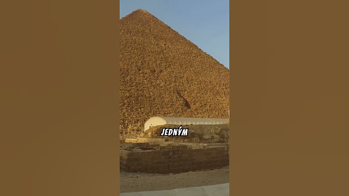 Egyptské pyramidy - 3 Fakty