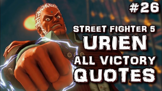 Guile Win Quote Street Fighter II