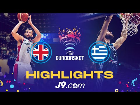 Great Britain 🇬🇧 - Greece 🇬🇷 | Game Highlights - FIBA #EuroBasket 2022