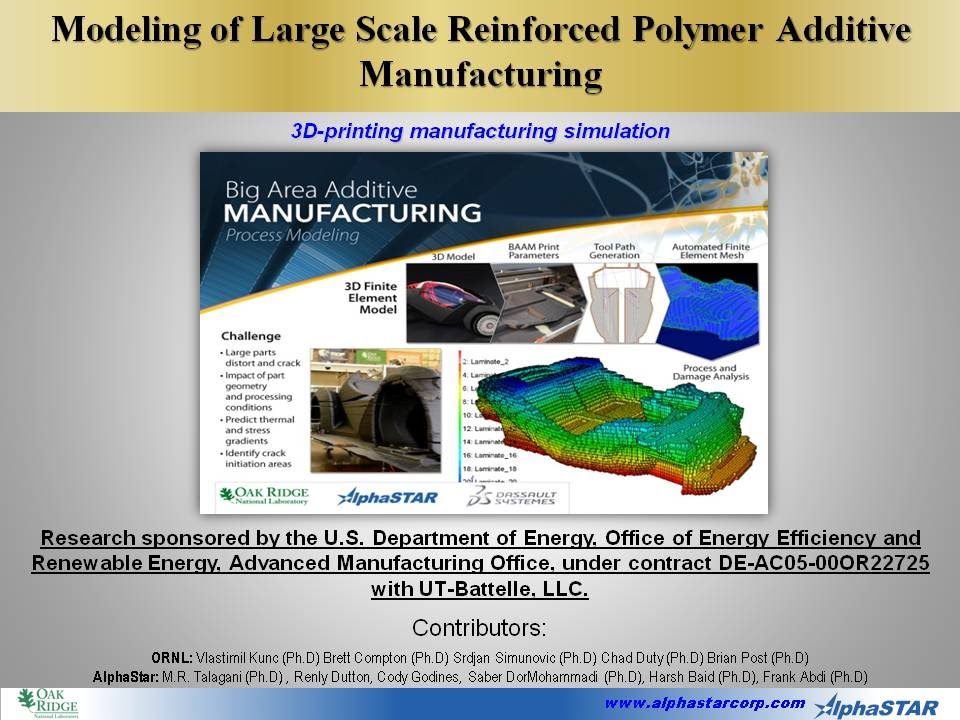 Finite element simulation of a 3D printed car