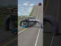 Long City Buses vs Low Pipes - BeamNG.drive