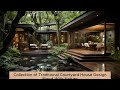 Harmonizing architecture and nature traditional courtyard house designs collection