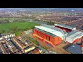 Liverpool Anfield Stadium To Goodison Park By Drone