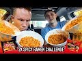 2X SPICY RAMEN FOUR BOWL CHALLENGE