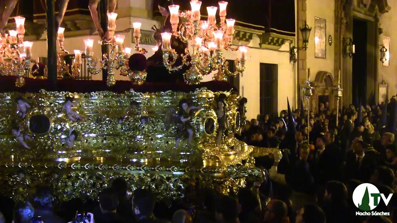 Recogida paso de misterio de Montserrat - Semana Santa 2016