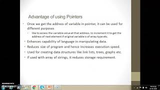 C Programming_Unit 7 Pointers Part 1