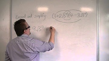 OCR MEI Core 1 1.08 Introducing Expanding Double Brackets with Surds