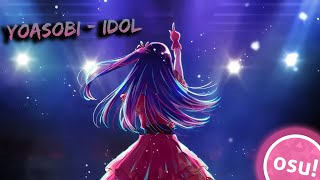 【osu!】Oshi no ko OP - YOASOBI - Idol by Len (with video)