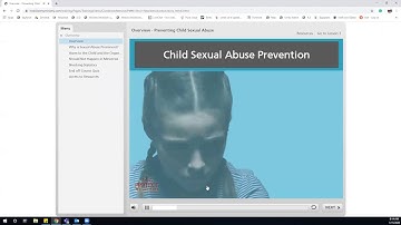 How to access child safety training with a disabled link