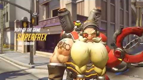 SuperFaex plays Overwatch: Torbjörn Sextuple Kill