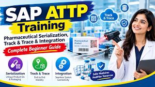 SAP ATTP Training Pharmaceutical Serialization, Track & Trace & Integration  Complete Beginner Guide Guide