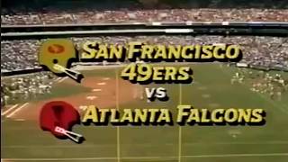 Sep 20, 1981 Week 3 San Francisco 49ers at Atlanta Falcons (Full Game).