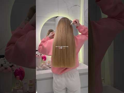 Уход за волосами ✨🤍 #aesthetic #уходзаволосами #эстетика #gisou #уходзасобой #бьютирутина #fyp