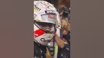 Max Verstappen Gets a Hug From Sergio Perez After Winning the Championship