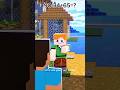 Who Are You 😳 Steve Meets His Twin in Minecraft #shorts #vairal
