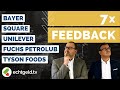 Jetzt kaufen? Bayer, Unilever und Square +4 weitere Aktien jetzt im Check bei "echtgeld.tv Feedback"