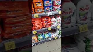 The price of washing powder in a grocery store in Russia.  2022 #shorts screenshot 4