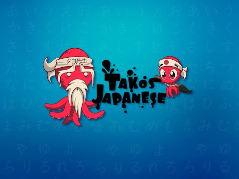 Learn Japanese with Tako - Hiragana, Katakana and Kanji (Official trailer)