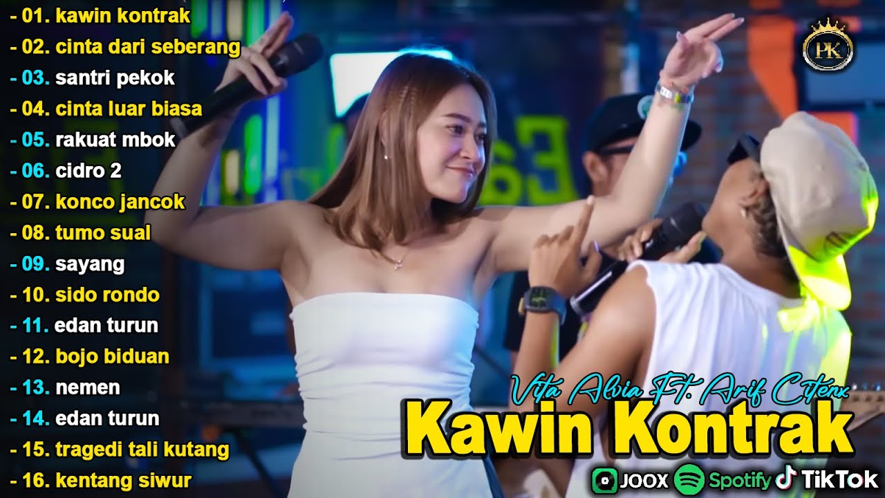 VITA ALVIA FT. ARIF CITENX - KAWIN KONTRAK, CINTA LUAR BIASA - FULL ALBUM DANGDUT KOPLO VIRAL TERBAR