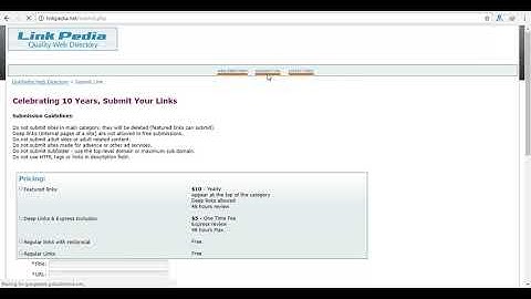 HOW TO BACKLINK ON linkpedia.net BY SAVESFUN.COM