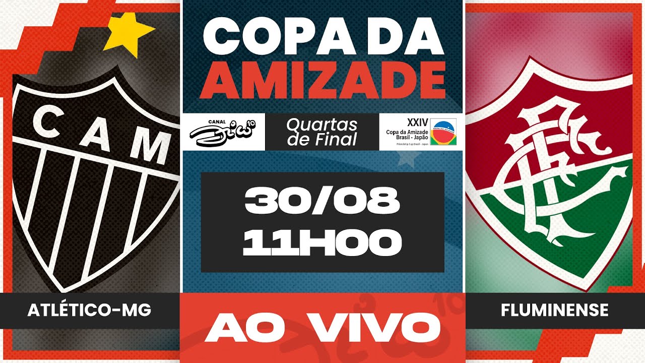 Atlético-MG x Fluminense - Quartas de final - Copa da Amizade